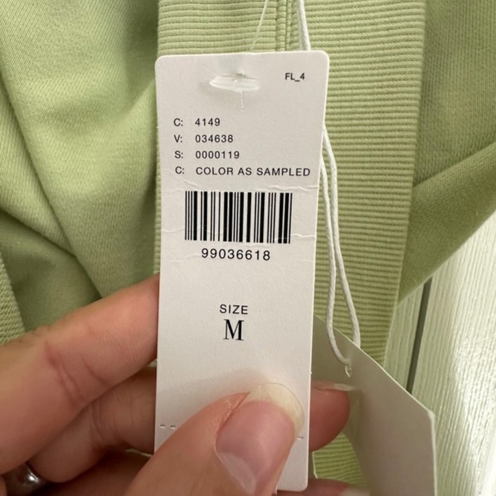 Daily Practice Anthropologie Green Sleeveless Hoodie Dress Casual‎ Athleisure M - Picture 9 of 16